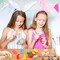 Easter Egg Painting Kit, 24pcs Wooden Eggs and Bunny for Easter Crafts Basket Stuffers Gifts for Kids Toddlers Boys Girls Ages 4-8 8-12 Birthday Party Favors Classroom Prizes DIY Decor